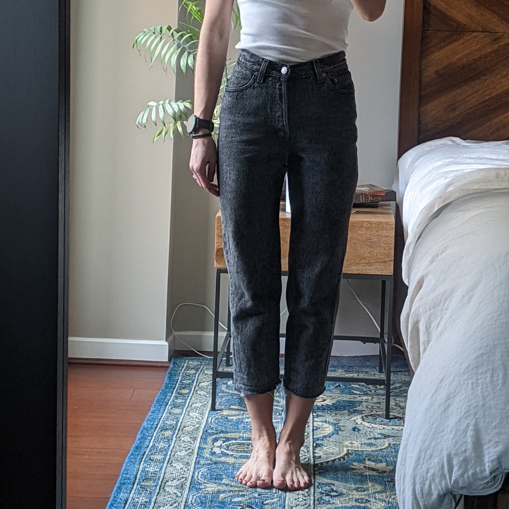 Vintage Levis' crop jeans (XS)